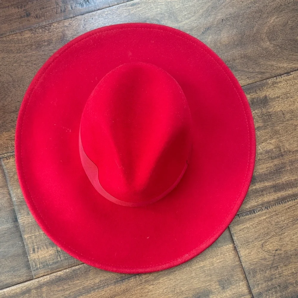 H&M Vibrant Red Women's Hat - Picture 1 of 4